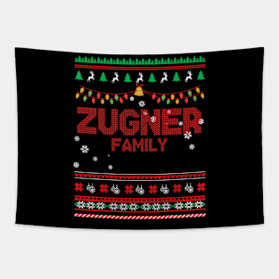 Zugner Family Christmas, Name Xmas , Merry Christmas, Name , Birthday, Middle name Tapestry