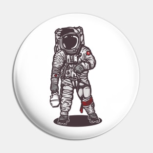 spaceman skater Pin