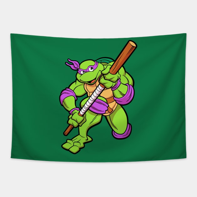 TMNT Donatello Tapestry by tommartinart