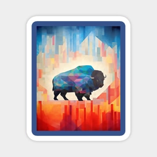 OG Buffalo Geometric Magnet