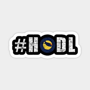 #HODL LUNC Distressed Magnet