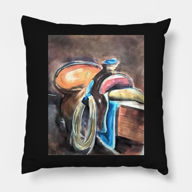 Saddle 2 Pillow by lorgh