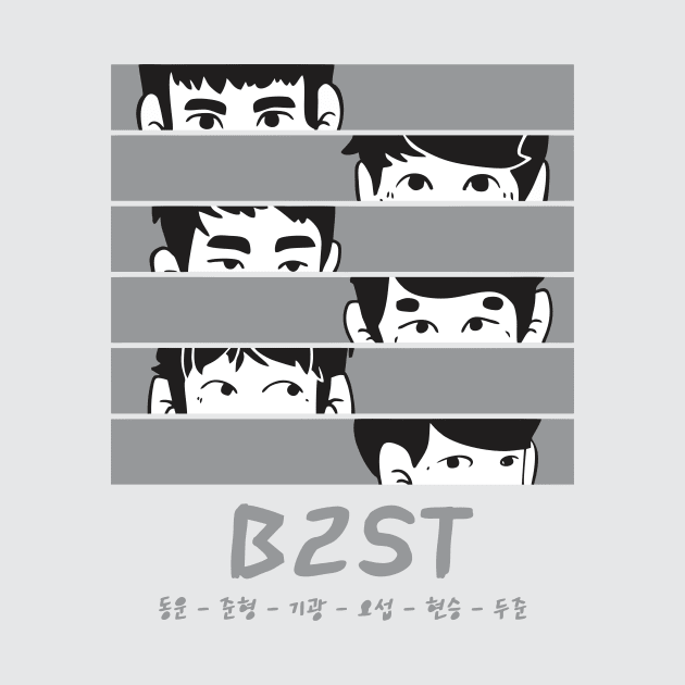 B2ST Fiction Chibi by kwaii