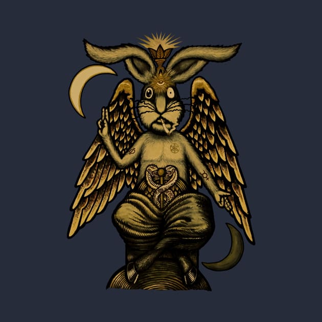 Rabphomet Occult Rabbit Baphomet - Occult - Tank Top | TeePublic