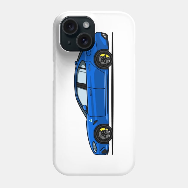 Giulia Blue Phone Case by LB Automotive