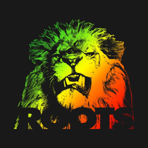 ROOTS REGGAE LION by Westwaystudio