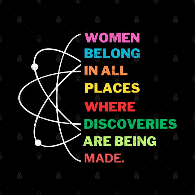Women Belong in Science, Feminist Empowerment by Kavinsky