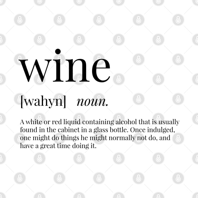 Wine Definition by definingprints