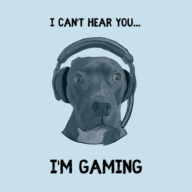 I can't hear you...I'm gaming by Dreanpitch