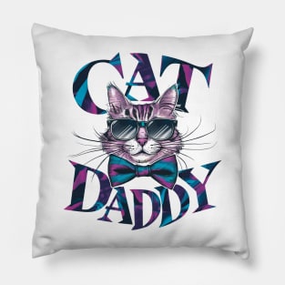 Best Cat Daddy Pillow