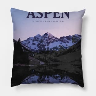 Visit Aspen Pillow