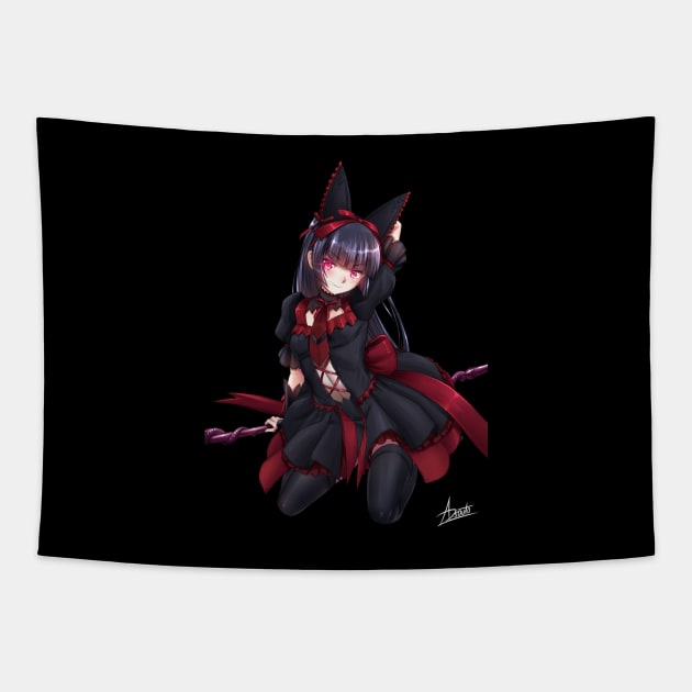 Rory Mercury Tapestry by ADSouto