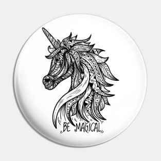 unicorn mandala awesome meditation design Pin