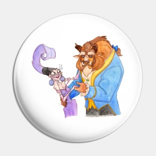 Yzmelle and Beast Pin