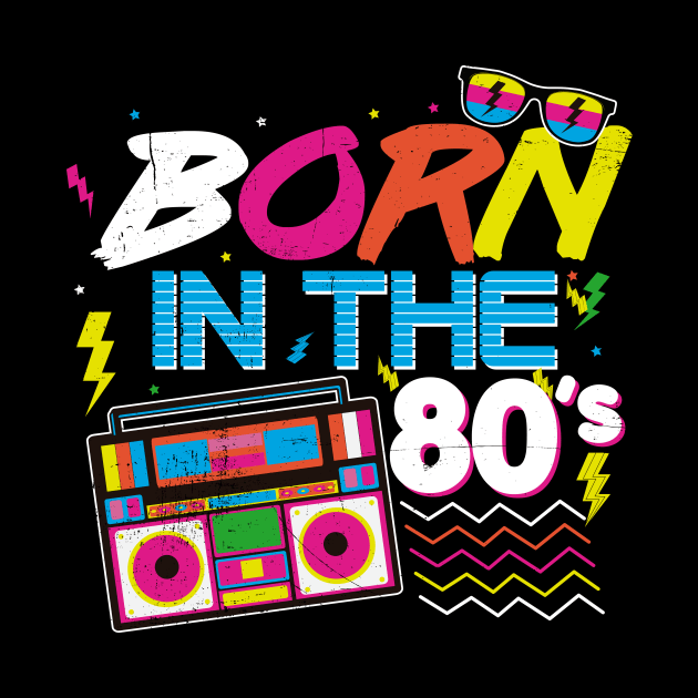 Born in the 80´s T-shirt by dconciente