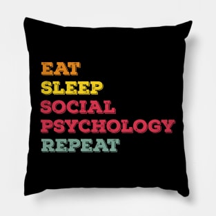 Funny Psychology Vintage Design Pillow