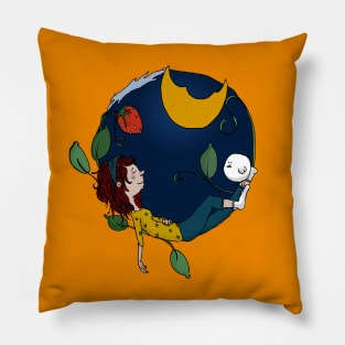 Lux in the moon Pillow