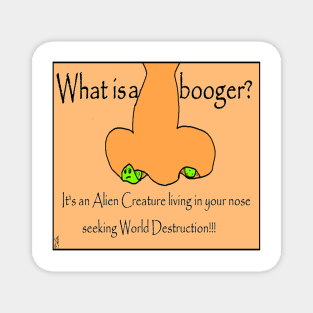 What is a Booger? Magnet