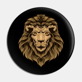 Lion head Pin