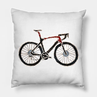 Road Bike 01 Pillow