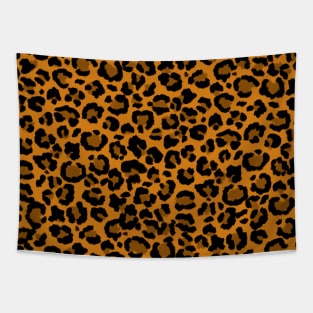 Leopard Pattern in Natural Colors Tapestry