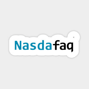 NasDAFAQ | NASDAQ Mockup Magnet