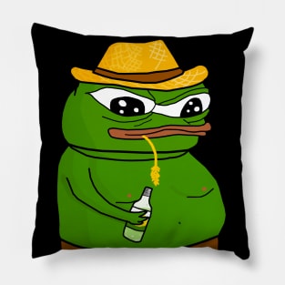 Strawhat Pepe Pillow