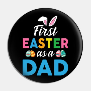 First Easter As A Dad Pregnancy Announcement Pin