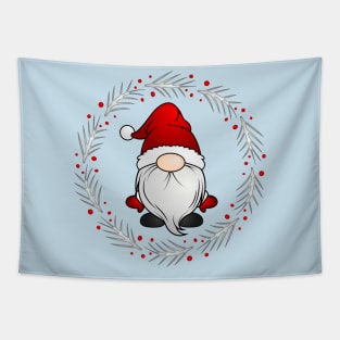 Santa Gnome Tapestry