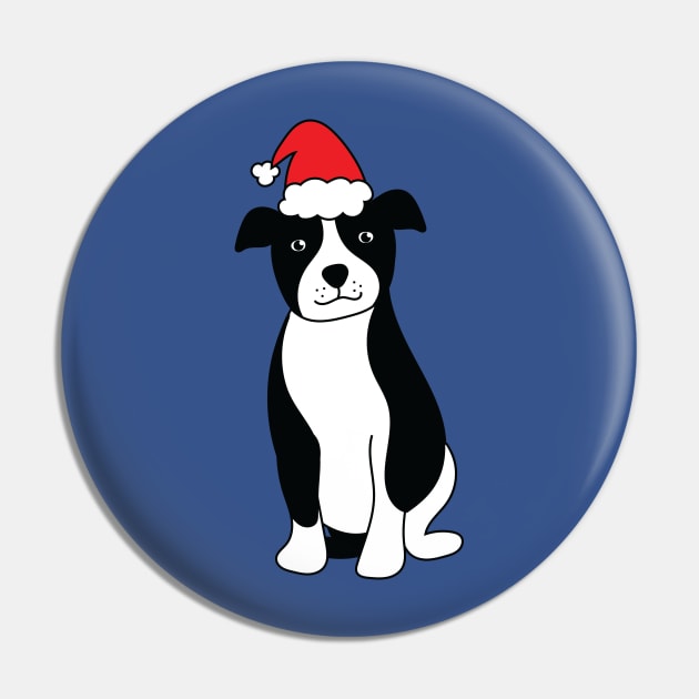 Christmas Pit Bull Pin by holidaystore