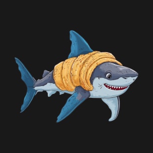 Croissant Shark T-Shirt