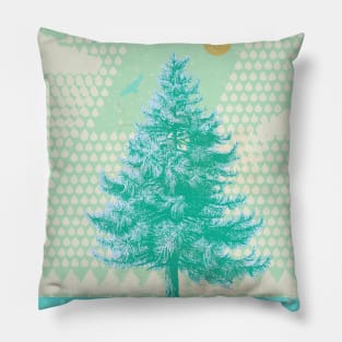 TREES N RAIN Pillow