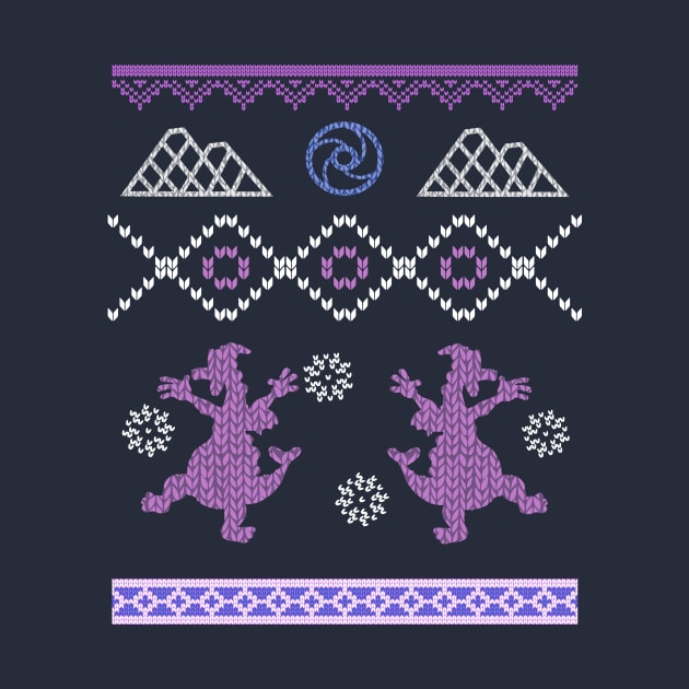 Imaginaton Dragon Ugly Sweater by Smagnaferous