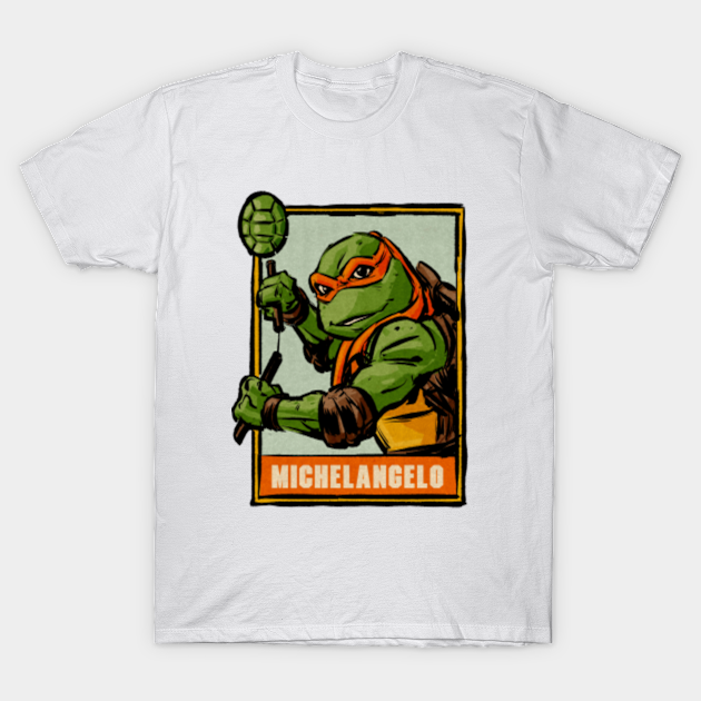 Teenage Mutant Ninja Turtles Classic Turtles Men's Cotton Slim Short-Sleeve T-Shirt - Special Order