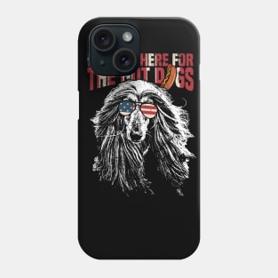 Afghan Hound Shirt Funny 4th of July Phone Case