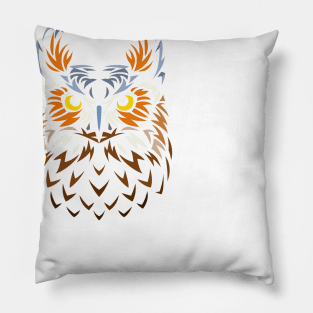 Tribal Owl Pillow