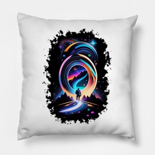 Portals of the Multiverse Pillow