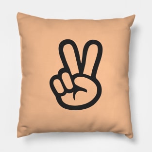 Simple Peace Hand Pillow