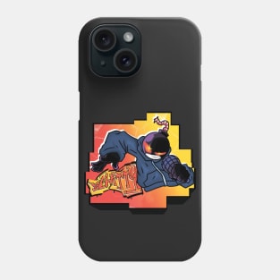 FNF whitty block graffiti art Phone Case