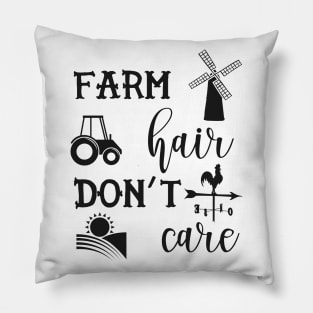 Farmer - Farm hair don't care Pillow