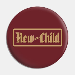 golden new-child Pin