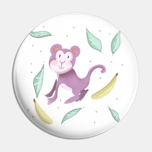 Banana monkey boy Pin