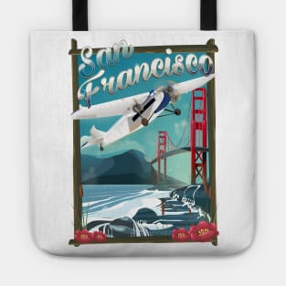 San Francisco travel poster Tote