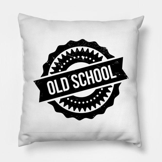 Old School Pillow by CoreDJ Sherman