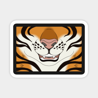 Tiger Face Magnet
