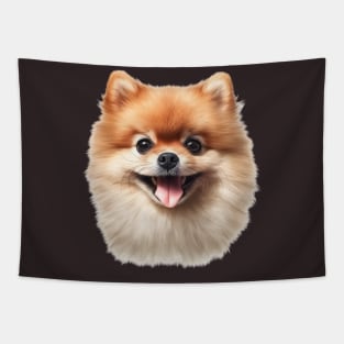 Pomeranian Portrait Tapestry