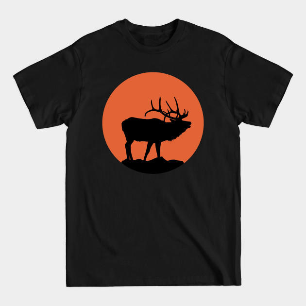 Disover Caribou Moon - Animal Lover Design - T-Shirt