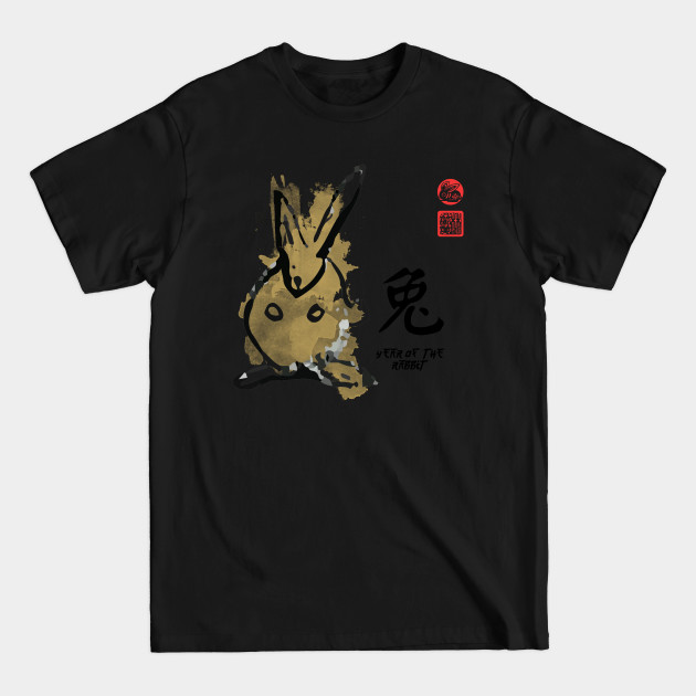 Discover Year of RABBIT Painting Seal Animal Chinese Zodiac - Year Of The Rabbit - T-Shirt