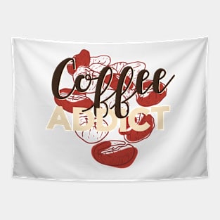 Coffee Addict gift shirt mugs clothes Tapestry