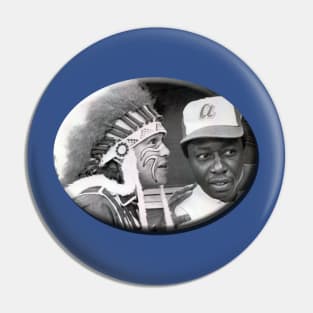 Atlanta Braves - Chief Nocahoma & Hank Aaron Pin